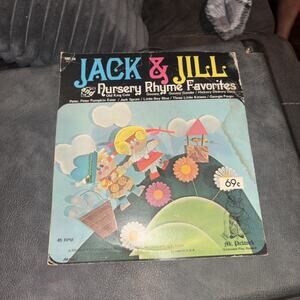 Mr. Pickwick Jack & Jill and Nursery Rhyme Favorites 45 RPM Vinyl – MP-16
